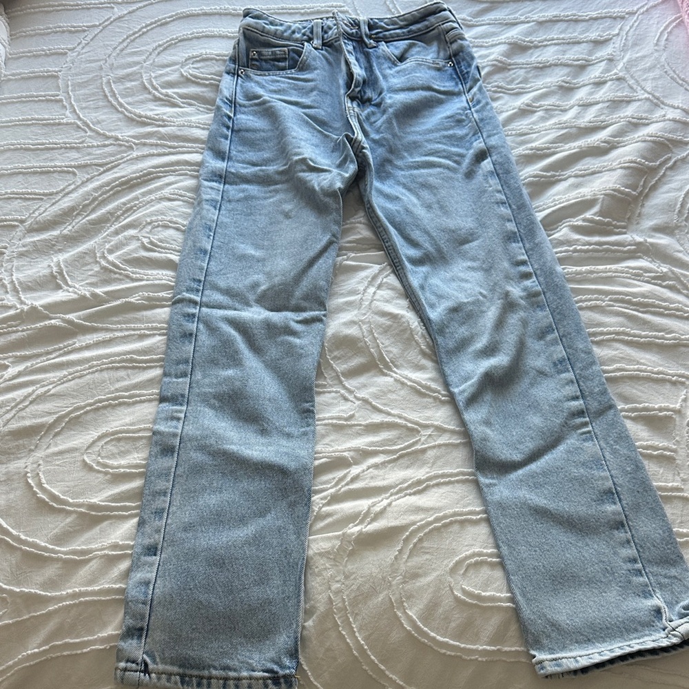 Zara Light Blue Skinny Jeans